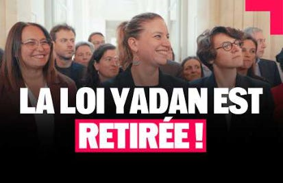 Retrait de la proposition de loi scélérate : « on a gagné ! On a gagné ! » Ah bon, vraiment ?